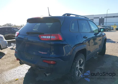2018 Jeep Cherokee Trailhawk 4X4 из США, поврежденный, VIN 1C4PJMBX9JD515702